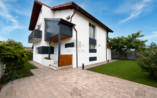 Casă P+1E cu 5 camere – teren 380 mp – complet mobilată și utilată